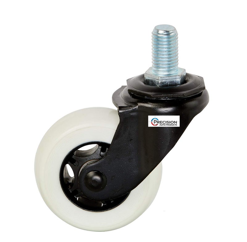 Precision Auto Products Caster Wheel for Razor Crazy Cart - Premium Replacement 76mm x 30mm Wheel for Crazy Cart, CC XL and DLX - Complete Caster Front/Rear Wheel Assembly - Razor Part W25143461058 - Image 3